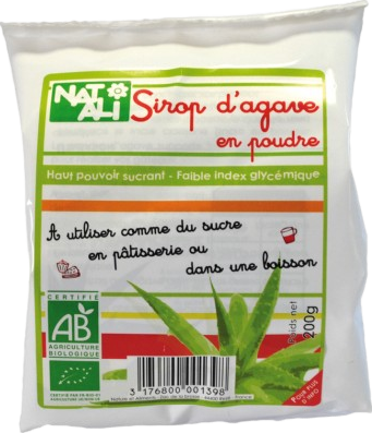 Poudre sirop d'agave bio - 200g