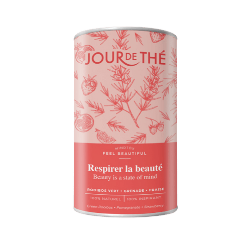 Infusion Rooibos vert grenade et fraise bio - 60g - Jour de Thé