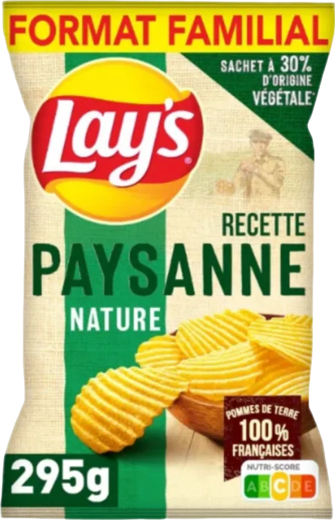 Chips Paysanne Nature - 324.5g