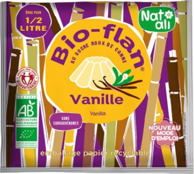 Préparation pour entremets vanille bio - 20 unités