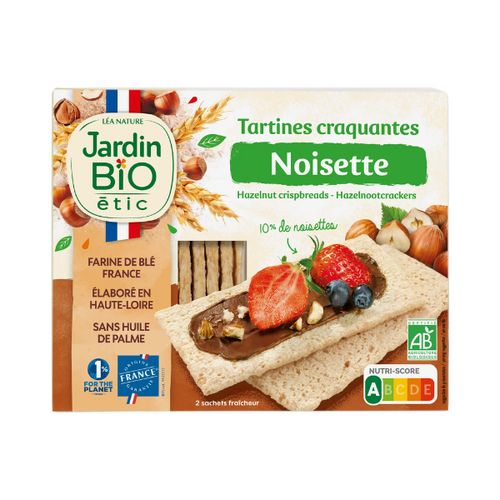 Tartines croquantes noisette bio - 150g