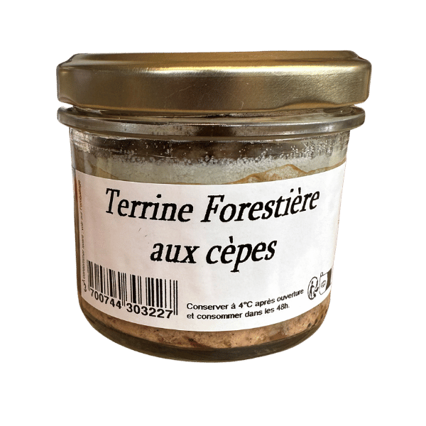 Terrine Forestière aux cèpes - 90g