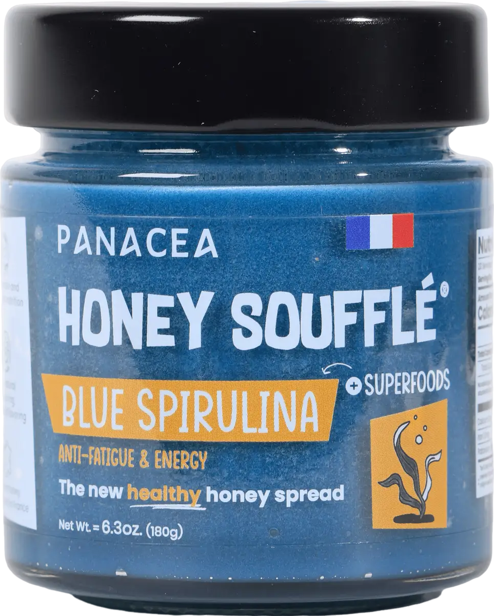 Miel soufflé à la spiruline bleue - 180g