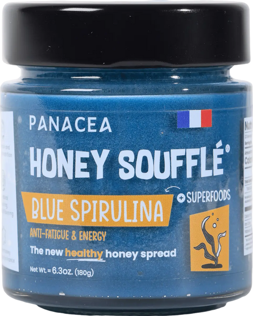 Miel soufflé à la spiruline bleue - 180g