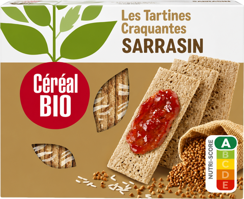 Tartines craquantes au sarrasin - 145g
