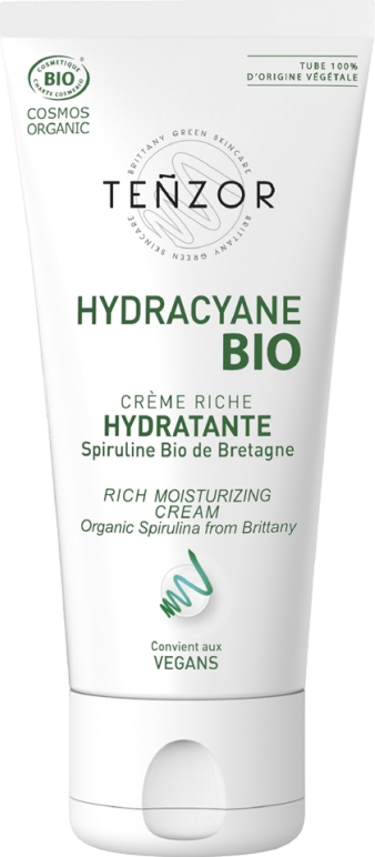 Crème hydratante riche Hydracyane Spiruline bio - 50ml