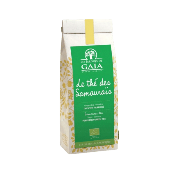 Thé des samouraïs gingembre et verveine bio - 100g