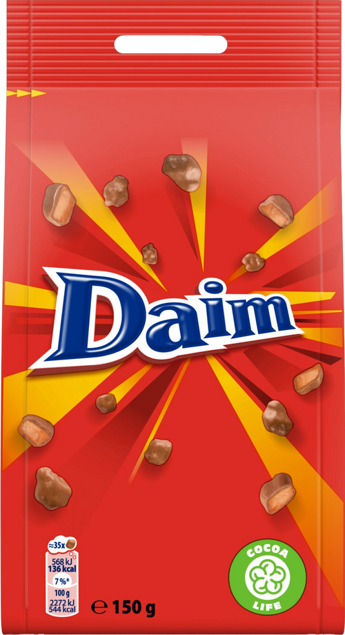 Billes de chocolat au lait et caramel - 150g