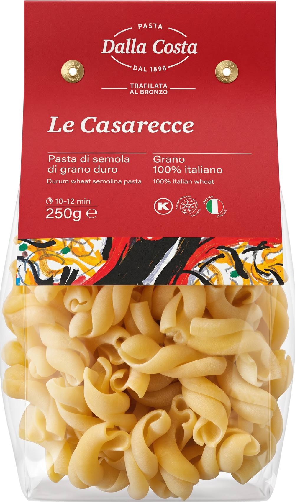 Dalla Costa - Pâtes casarecce - 250g - 8016419036013
