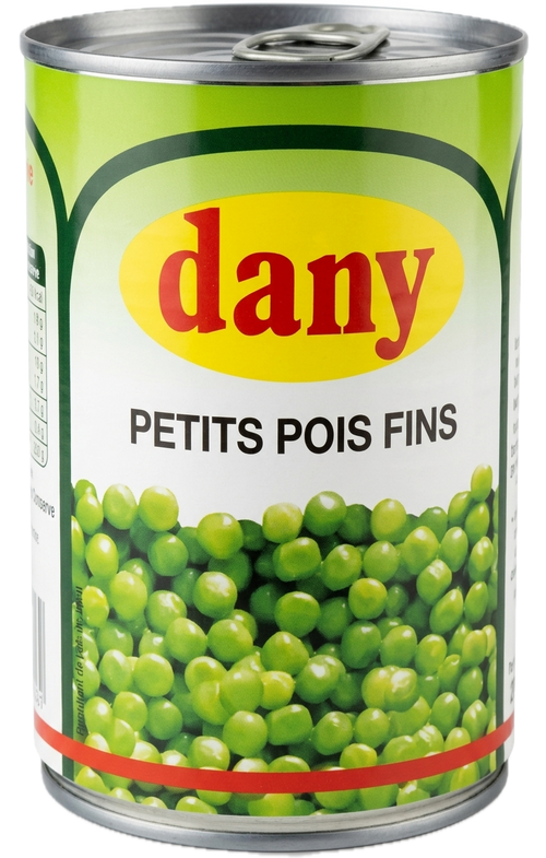 Dany - Petits pois fins - 400g - 3106220003139