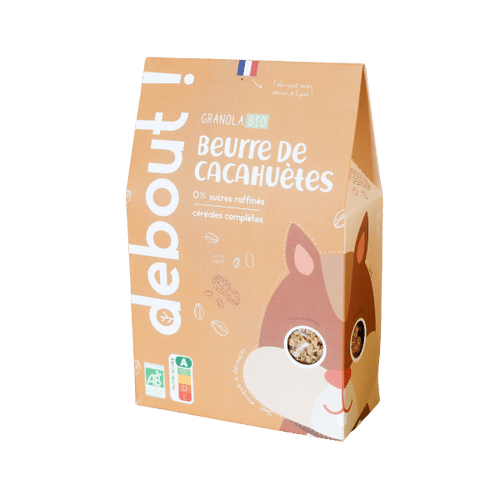 Debout ! - Granola au beurre de cacahuètes bio - 300g