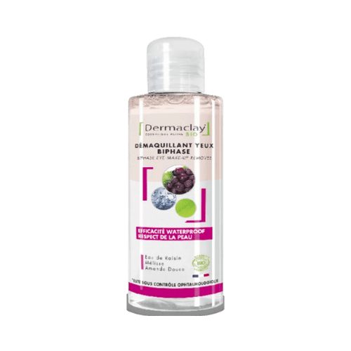 Dermaclay - Démaquillant bi-phase pour les yeux bio - 150ml