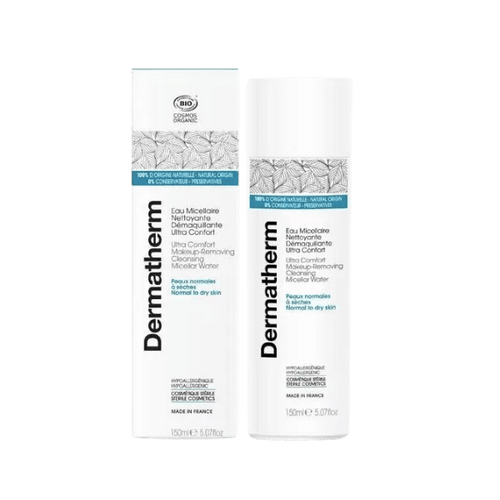 Dermatherm - Eau micellaire nettoyante et démaquillante bio - 150ml