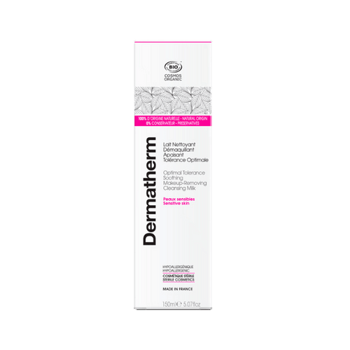 Dermatherm - Lait nettoyant démaquillant et apaisant bio - 150ml