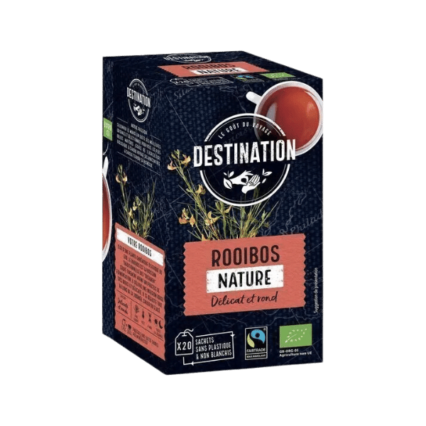 Destination - Thé rouge rooibos nature bio - x20