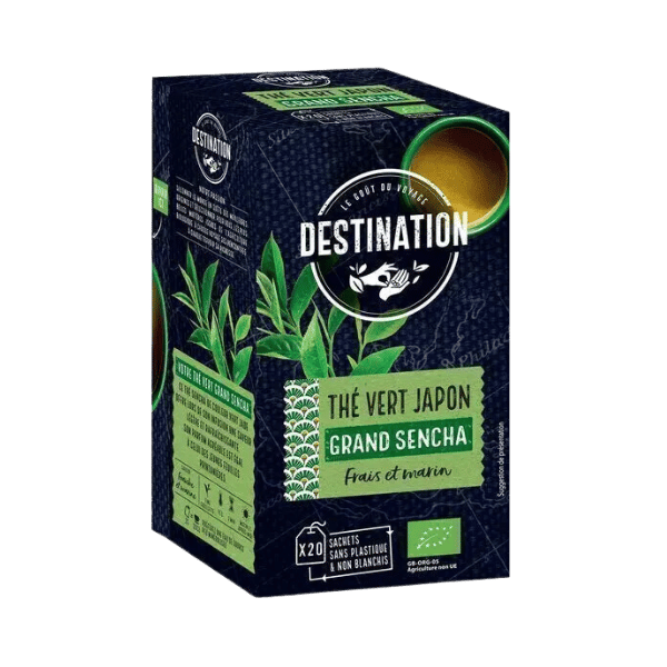 Destination - Thé vert Sencha Japon INF 2g