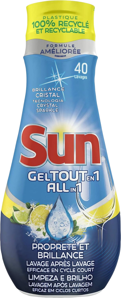 Gel lave-vaisselle citron tout-en-1 - 700ml