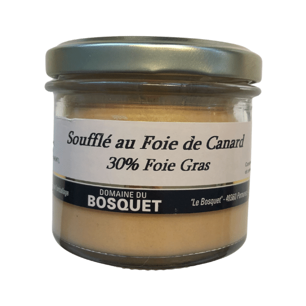 Domaine du Bosquet - Soufflé au foie de canard (30% foie gras) - 80g