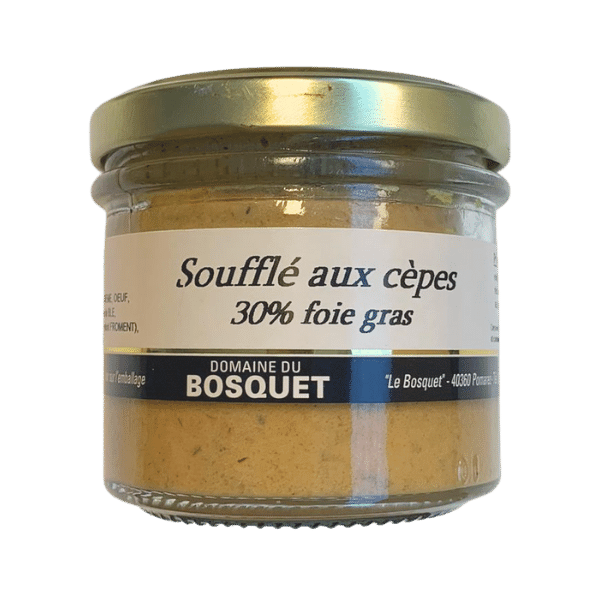 Domaine du Bosquet - Soufflé aux cèpes (30% foie gras) - 80g