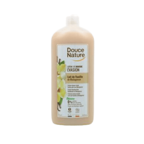 Douce Nature - Gel douche évasion à la vanille bio - 1L