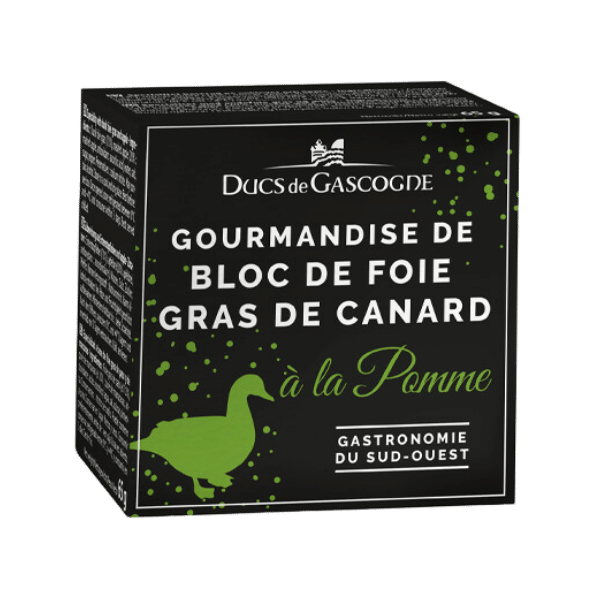 Ducs de Gascogne - Gourmandise de foie gras à la pomme - 130g