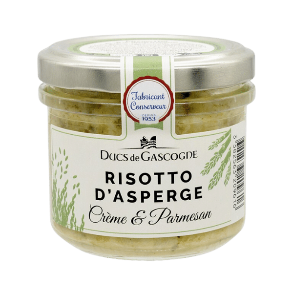 Ducs de Gascogne - Risotto d'asperge à la crème et parmesan - 180g