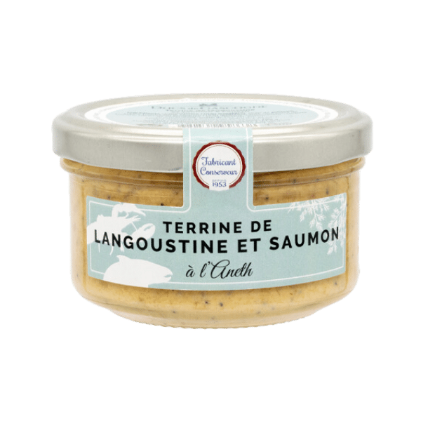 Ducs de Gascogne - Terrine de langoustine et saumon à l'aneth - 90g