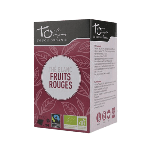 Thé blanc aux fruits rouges bio - 24 sachets