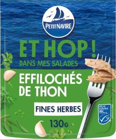 Effilochés de thon aux fines herbes - 130g