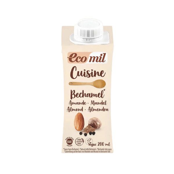 Ecomil - Crème de Cuisine Végétale Façon Béchamel bio - 200ml