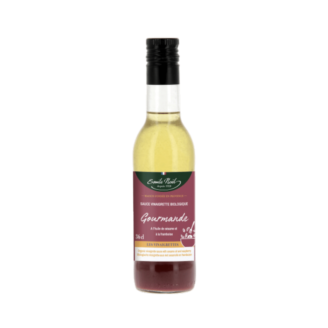 Émile Noël - Vinaigrette à l'huile de sésame et à la framboise bio - 36cl