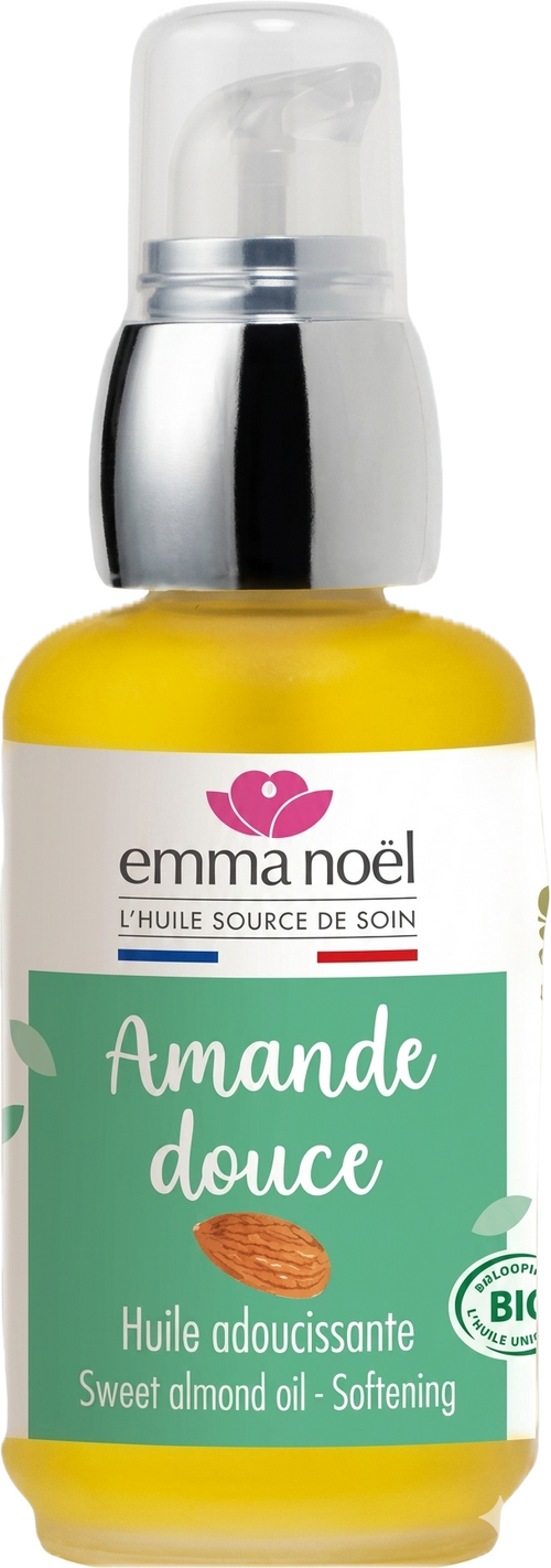 Emma Noël - Huile vierge d'amande douce bio - 50ml  - 3291960007315