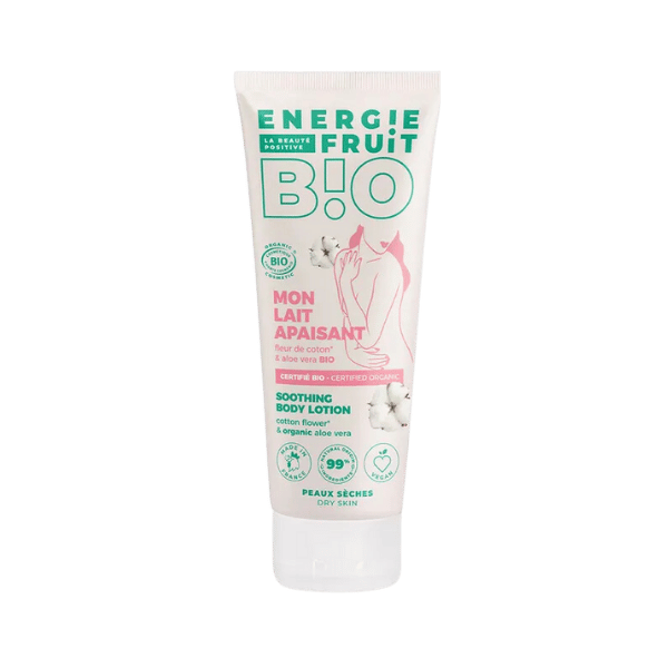 Énergie Fruit - Lait corps fleur de coton & aloe vera bio - 200ml