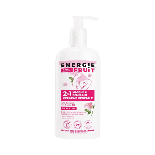 Énergie Fruit - Masque 2 - en - 1 monoï rose et huile d'Argan bio - 300ml