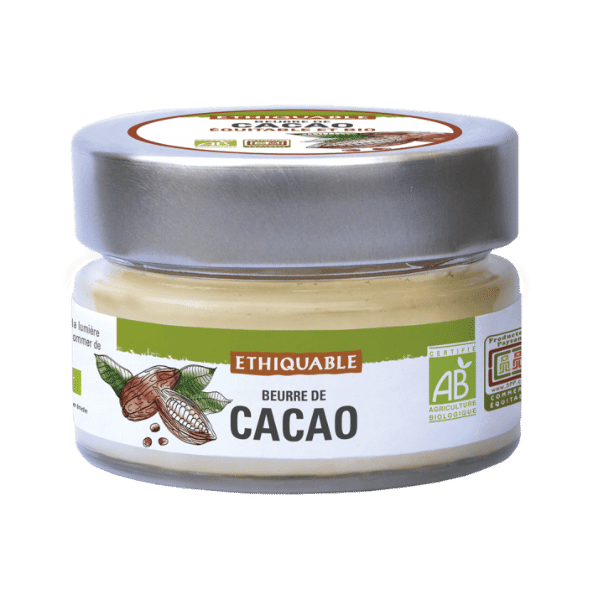 Ethiquable - Beurre de cacao bio - 100ml