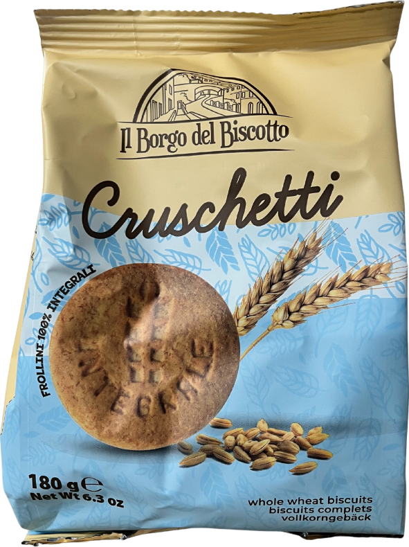 Cruschetti, biscuits au blé complet - 180g