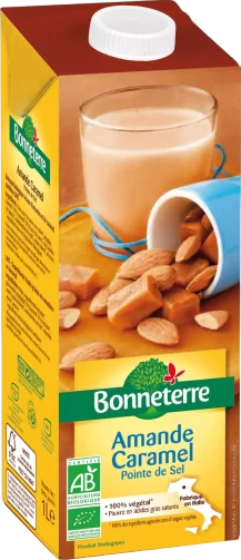 Boisson amande caramel bio - 1L