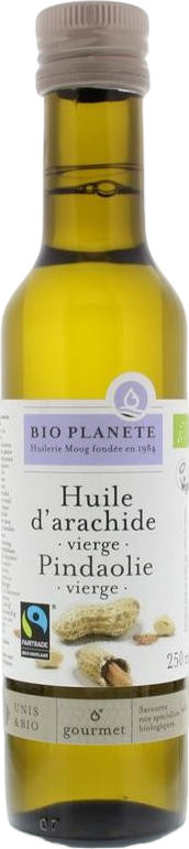 Huile d'arachide vierge bio - 250ml