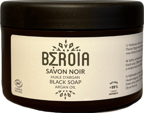 Savon noir à l'huile d'argan - 180g