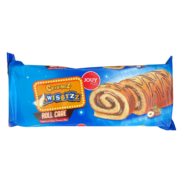 Gâteau roulé noisette et chocolat - 150g