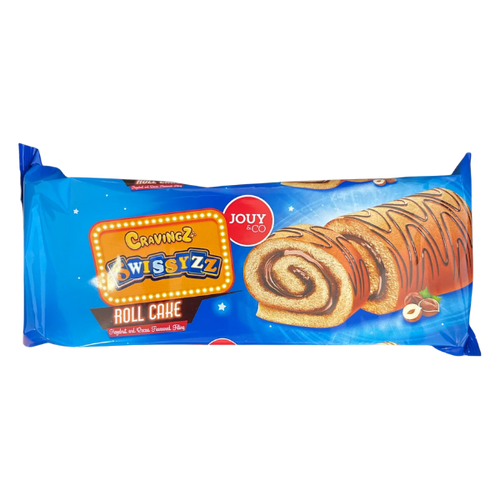 Gâteau roulé noisette et chocolat - 150g