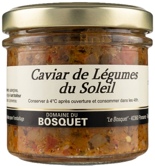 Caviar de légumes du soleil - 90g
