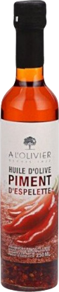 Huile d'olive au piment d'espelette - 250ml