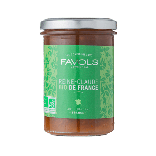 Favols - Confiture de Reine - Claude de France bio - 250g