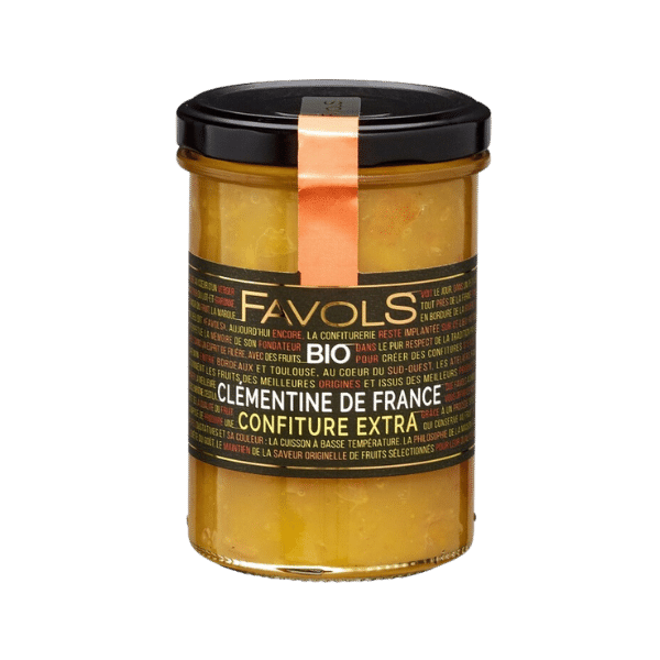 Favols - Confiture extra Clémentine de France bio - 250g