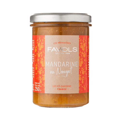 Favols - Confiture Mandarine au nougat - 270g