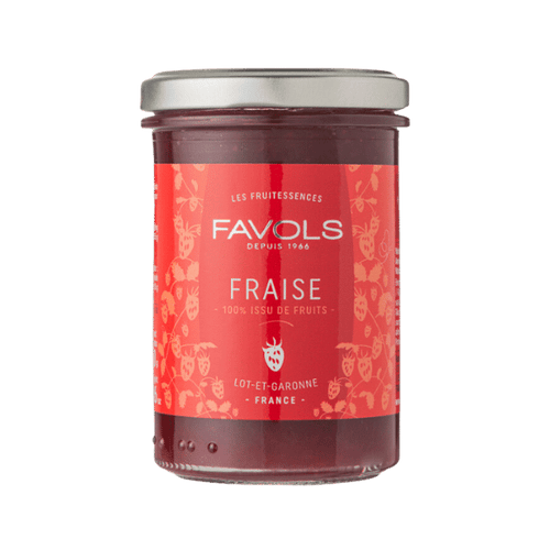 Favols - Préparation 100% fruits à la fraise - 240g