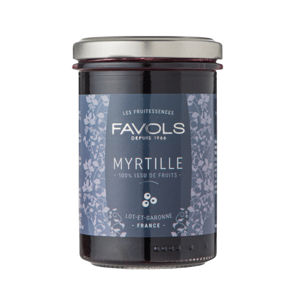 Favols - Préparation 100% fruits à la myrtille - 240g