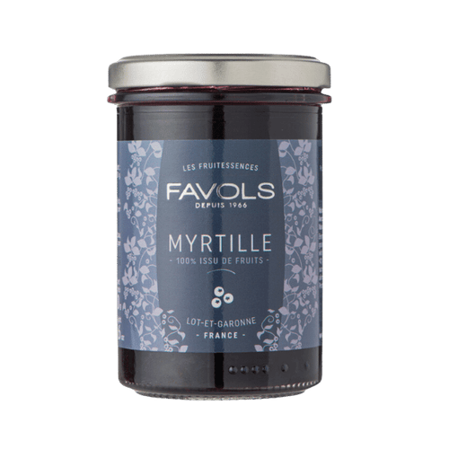 Favols - Préparation 100% fruits à la myrtille - 240g