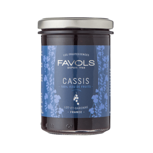 Favols - Préparation 100% fruits Cassis - 240g